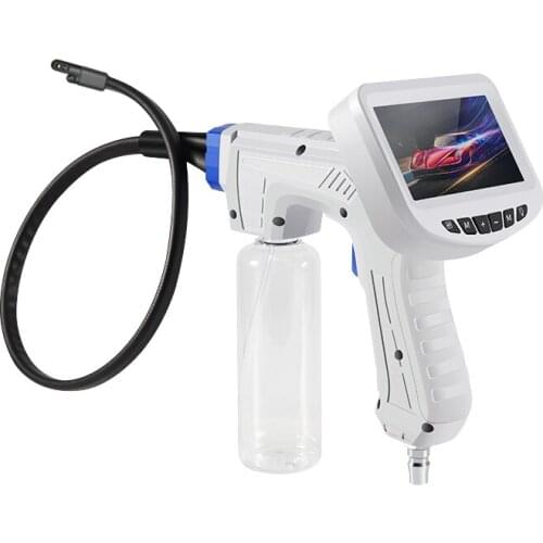 4.3inch 2MP 1080P Car AC Air Conditioner Cleaning Endoscope Side View Spray Gun Borescope Camera Handheld Otoscope