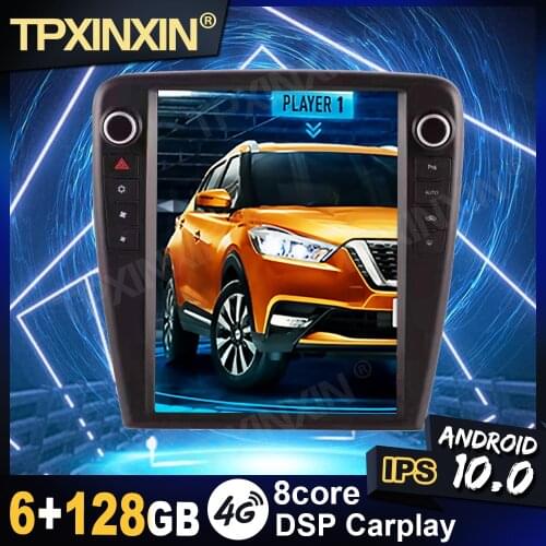 For Jaguar XJ XJL 2010-2018 Android 10.0 6G+128GB Radio Carplay GPS Navigation Auto Audio Stereo Head Unit Multimedia Player DSP
