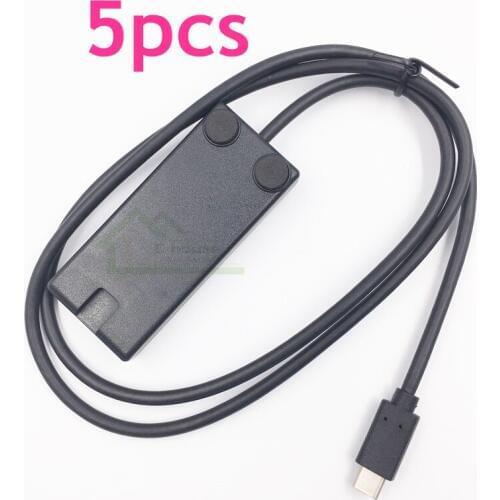 E-house 5pcs for Nintend Switch Dock V2 Type C 3.1 Charging Extension Cable Transfer Male Female Cable Cord for NS 10Gbps