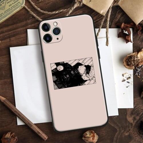 Satoru Gojo Jujutsu Kaisen Soft Silicone Glass Phone Case Cover Shell For IPhone SE 6 6s 7 8 Plus X XR XS 11 12 Mini Pro Max