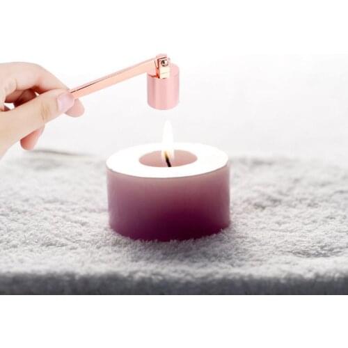 Stainless Steel Straight Tube Shaped New Arrival Candle Snuffer Wick Trimmer Candle Cover Hand Tools