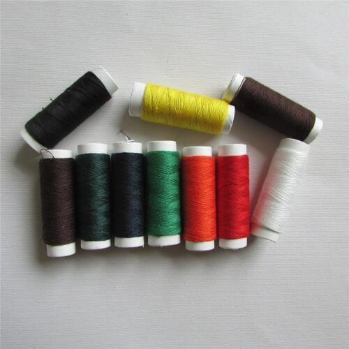 Wholesale high quality 100 yard different colour Cross Stitch Cotton Embroidery Thread Floss Sewing 10 packet sell