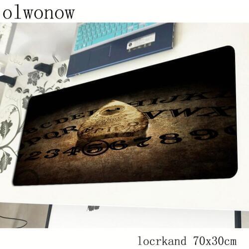 Ouija board pad mouse Birthday computer gamer mouse pad 70x30cm padmouse Beautiful mousepad ergonomic gadget office desk mats