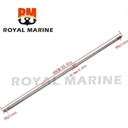 Outboard motor 6E0-45511-00 Drive Shaft（Short） For Yamaha Outboard Engine F 4HP 5HP 2/4T Replacement parts for outboard engine