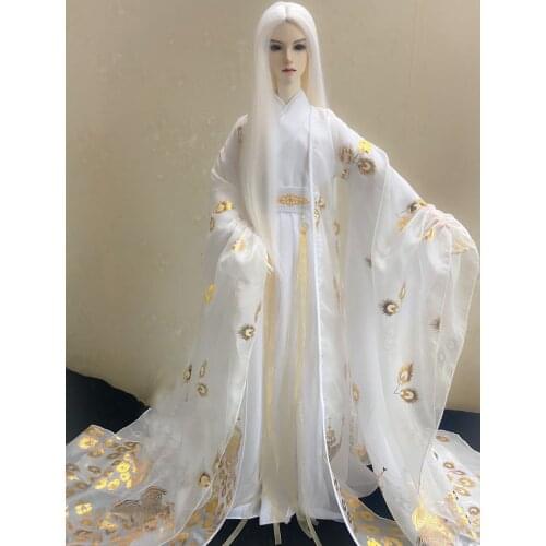 1/4 1/3 Scale BJD Clothes Accessories Ancient Costume Chinese Hanfu Samurai Dress For BJD/SD MSD SSDF 80cm Strong Uncle A0802