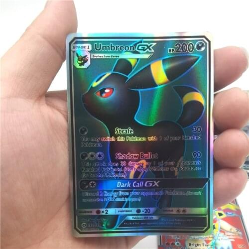 10-50 pieces of Pokemon will flash battle game card Japanese cartoon trading card childrens collection toy gift