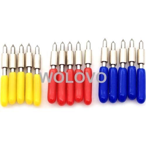 15pcs/set 30/45/60 degree Graphtec CB15/CB15U Cutting Blade Vinyl Cutter Plotter/Printer Cutting Blade