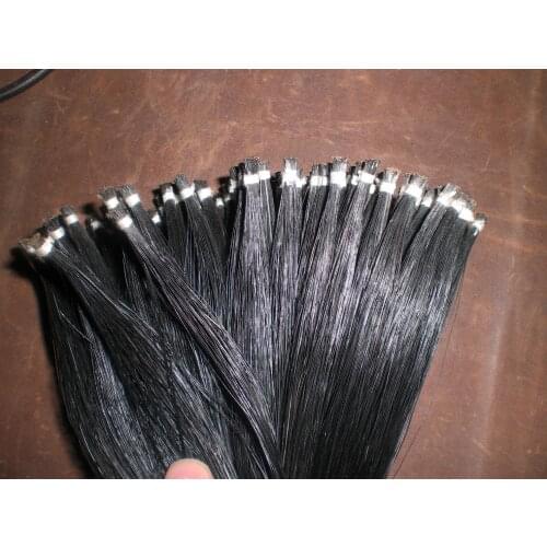 50 hanks high quality Black violin bow hair(6ghank) 32 inches