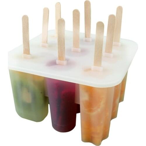 9 Cells Summer Accessories Kitchen Tools Food Grade Lolly Mould DIY Ice Cream Maker Popsicle Molds Dessert Molds