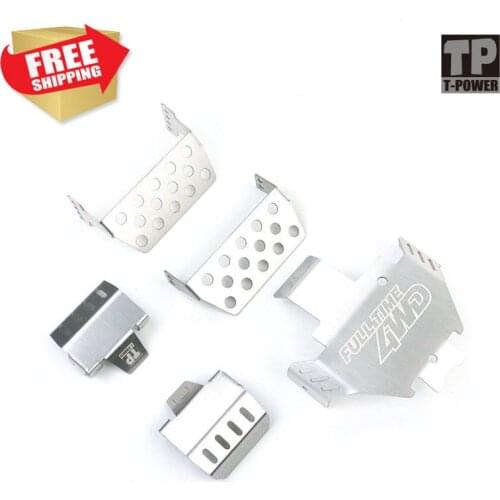 RC car TRX4 TRX-4 T4 G500 G63 bumper Chassis Armor Protection Skid Plate for traxs 82056-4 option upgrade parts