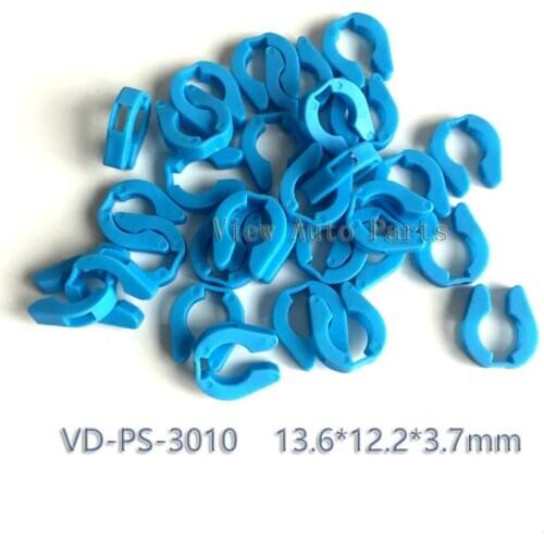 Free Shipping 200pcs Fuel injector plastic spacer plastic clip Fuel Injector Repair Kit 13.6*12.2*3.7mm VD-PS-3010
