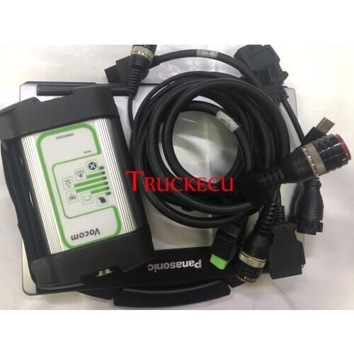 For Volvo Truck Excavator diagnostic tool for VOLVO Vocom 88890300 for volvo ptt 2.7 dev2tool PTT developer tool+Thoughbook CF52