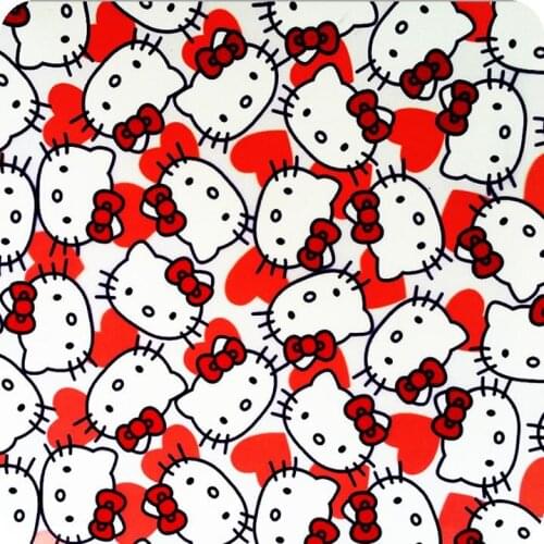 HOT-039 hydroprint film water transfer printing Hellow Kitty measurements: width: 50cm. Length: 100cm