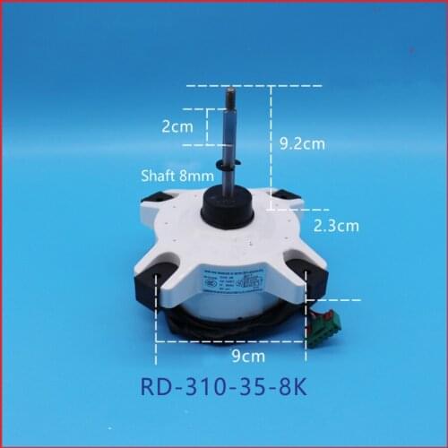 Inverter air conditioner 1-2P outdoor motor 35W 5-wire forward rotary DC motor RD-310-35-8K