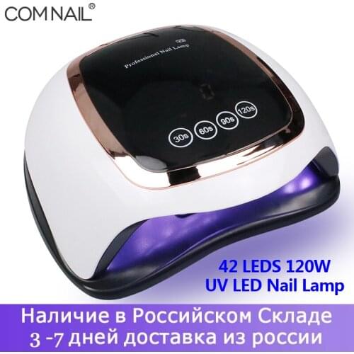 Noble Gold Manicure Lamp 120w Double Hand Size with Screen Touch Sun Light Gel Dryer Lamp for Curing Nail Polish Nails Tools
