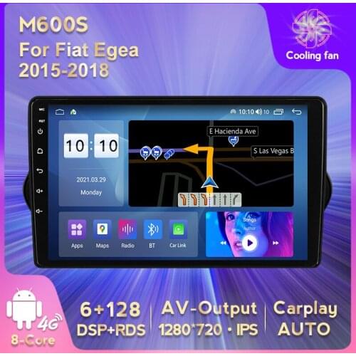 MEKEDE IPS Screen Android 11 Car Radio for FIAT EGEA TIPO 2015-2018 GPS Navigation Car Stereo Auto Radio NO 2DIN DVD Carplay BT