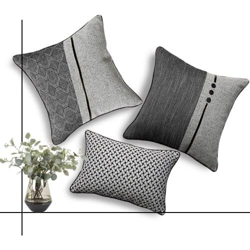 Simple technology style pillowcase cushion cover decorative pillowcase cushioncover suitable for matching any house design style