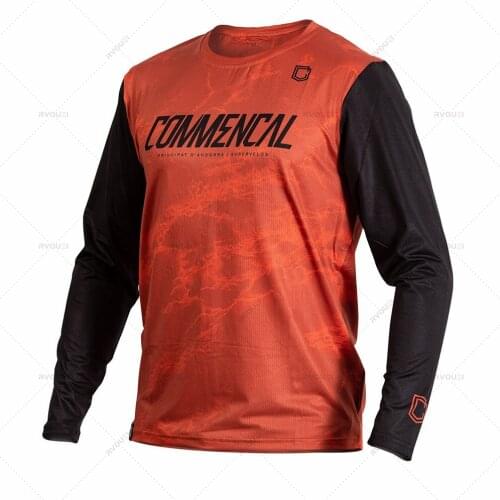 Commencal Tld New Racing Downhill Jersey Mountain Bike Motorcycle Cycling Jersey Crossmax Shirt Ciclismo Clothes for Men MTB MX
