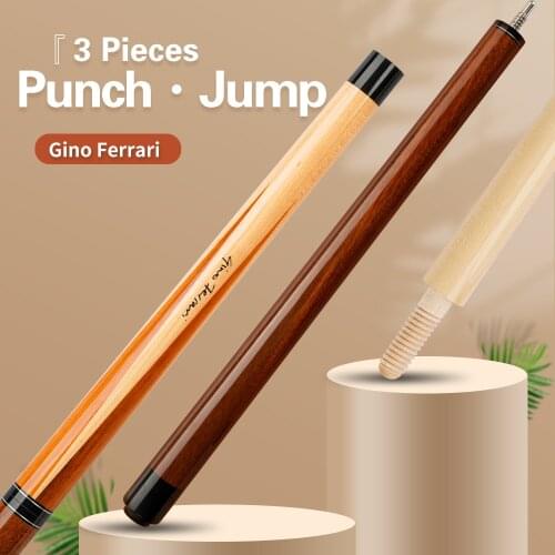 New Arrival Billiard Punch Jump Cue Stick 3 Pieces Billiard Break Jump Cue Powerful 13mm Bakelite Tip Professional Billar Cue