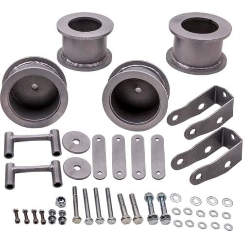 Level Lift Kit For Jeep Wrangler JK 07-18 Lift Spacers inc. Shock Mount Extender