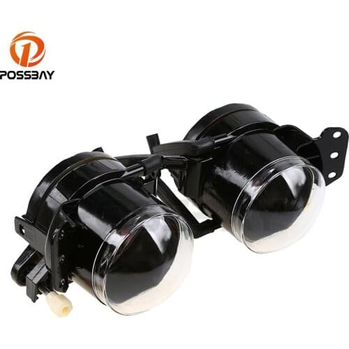 POSSBAY Fog Light Without Bulbs for BMW 3-Series E90 Sedan M-package 2005 2006 2007-2011 Front Lower Bumper Fog Light Housing