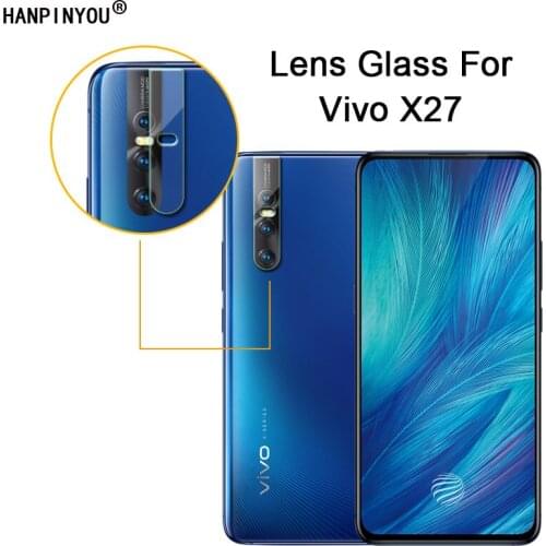 For Vivo X27 6.39" Clear Ultra Slim Back Camera Lens Protector Rear Camera Lens Cover Tempered Glass Protection Film