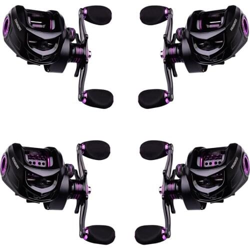 PROBEROS Fishing Reel Baitcasting Reel 7.2/1 High Speed 10KG Fishing Weight Max Drag 3+1BB Shaft Fish Wheel Fishing Accessories