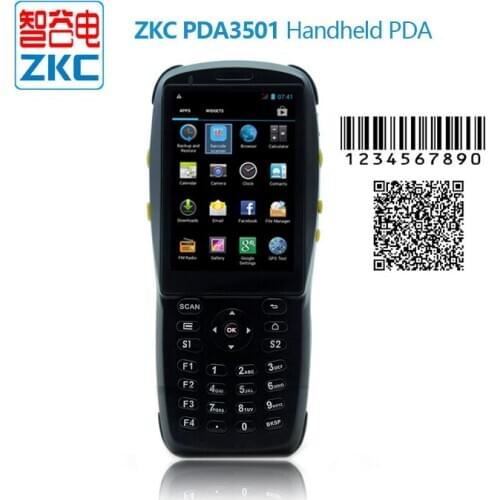 Touch Screen Handheld Terminal Laser Barcode Scanner Android 5.1 / Android 6.0 data collector