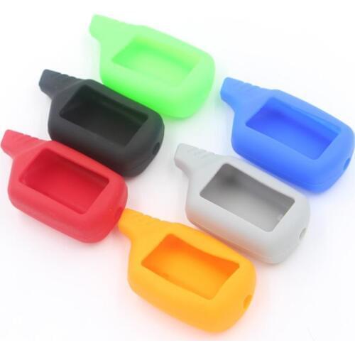 Key Cover Trinket protect shell B9/B6 Silicone Case for Starline B9/B91/B6/B61/A91/A61/V7 LCD Keychain Car Remote 2 Way Alarm