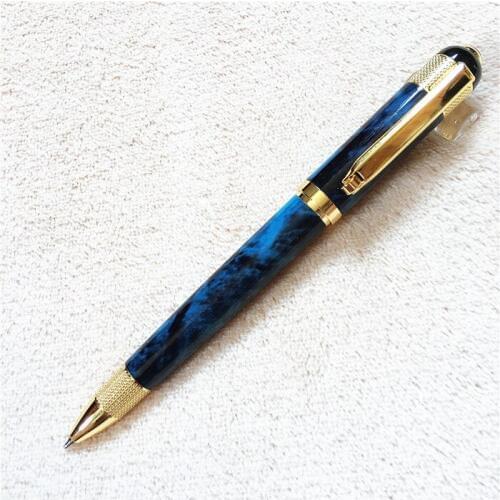 Blue MONTE MOUNT ballpoint Pen send a refill School Office supplies roller ball pens high quality father gift business gift 007