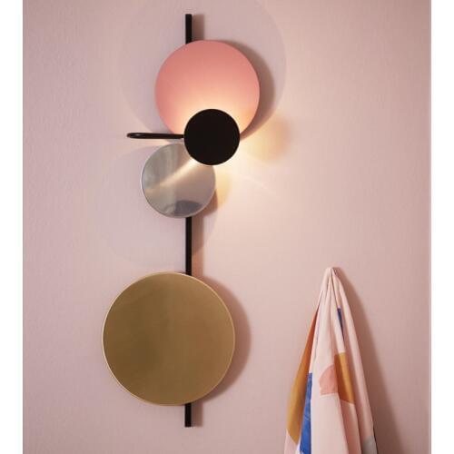 Modern luminaria luminaria led rope bedside bedroom aisle luminaria de parede home deco