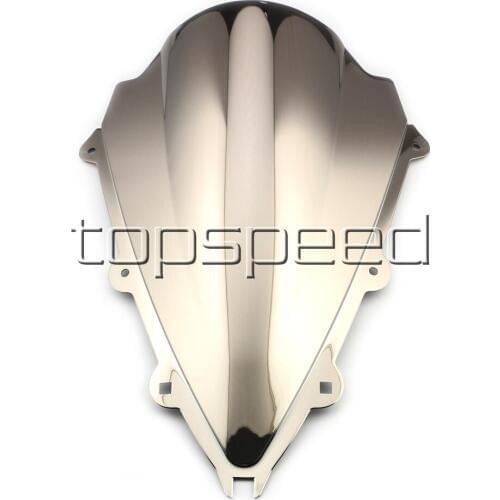 Motorcycle Windshield Windscreen For Aprilia RSV4 2009-2014 /RSV4 R 2012-2015 /RS4 125 2010-2016 /RS4 50 2014 Silver