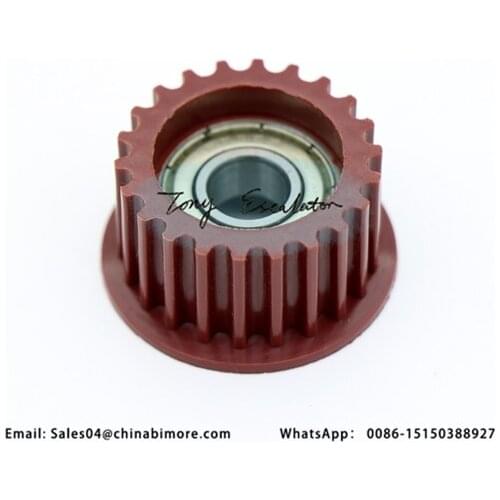 10pcs=1lots Elevator door motor tacho generator wheel roller belt banding roller AMD for selcom kone