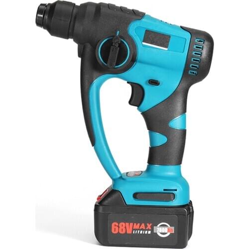 12V-128V 680W 460N.m Max Electric Cordless Drill Electric Hammer Mini Wireless Power Driver DC Lithium-Ion Battery 3-Speed