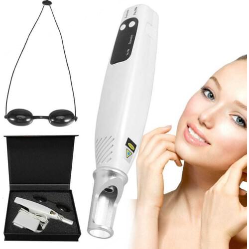 9 Gears Working Frequency Handheld Picosecond Laser Pen Tattoo Scar Freckle Removal Machine Skin Beauty Device