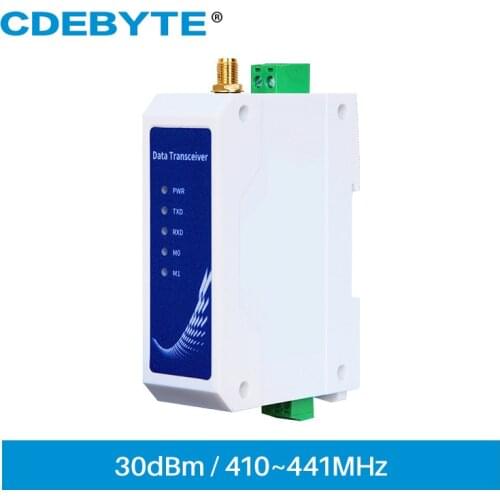 ModBus RS485 DC Power Supply 30dBm 410-441MHz Industrial Grade Wireless Data Transmission Radio Station E95-DTU(433L30P-485) IoT