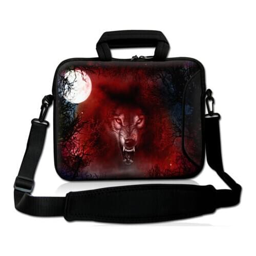 Wolf 9.7 10 11.6 13 14 15 17 inch Tablet Sleeve Case PC Laptop Shoulder Bag 13.3 15.4 15.6 Computer Cover For ASUS Acer HP Dell