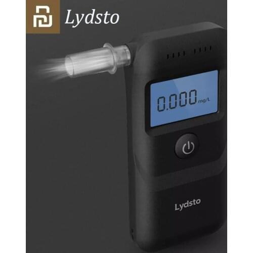 Youpin Lydsto Digital Alcohol Tester Professional Alcohol Detector Breathalyzer Police Alcotester LCD Display Dropship