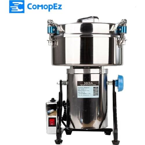 COMOPEZ 3000G 3500G 4500G Grain Grinder, Coffee Grinder, Grain, Dry food, Grinder, Grinder, Household Powder Grinder