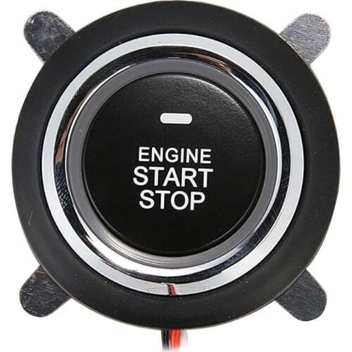 Car Engine Button Durable Portable Engine Start Stop Push Button Auto Ignition Starter For Improving Driving Safety Car Interior