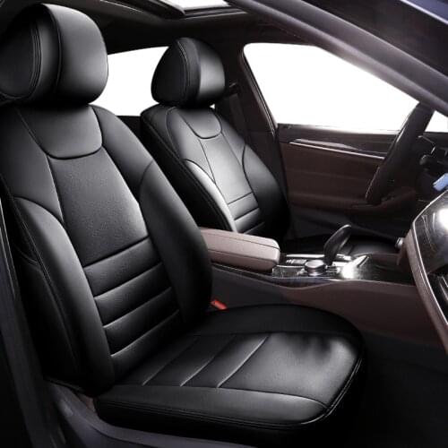 FeKoFeKo Custom Leather car seat covers For BMW 7 Series F01 F02 F03 F04 G11 G12 E65/66 X1 E84 F48 F49 Automobiles Seat Covers