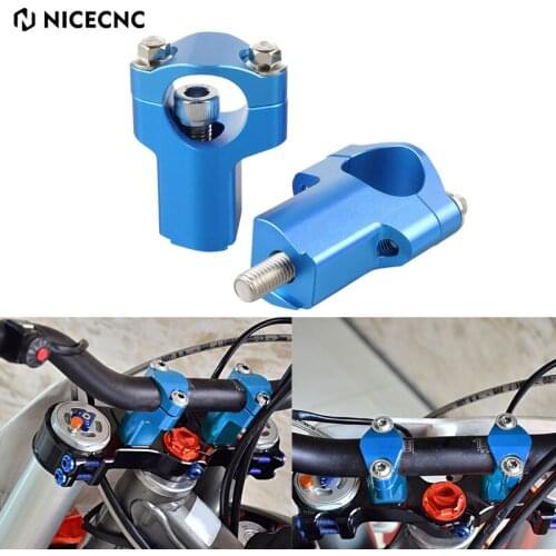 52mm Handlebar Raiser Height Mounts For Husaberg 125-501 FE TE 2009-2014 For Husqvarna 125-501TE FE 2016-202 TC FC FE 2014-2015
