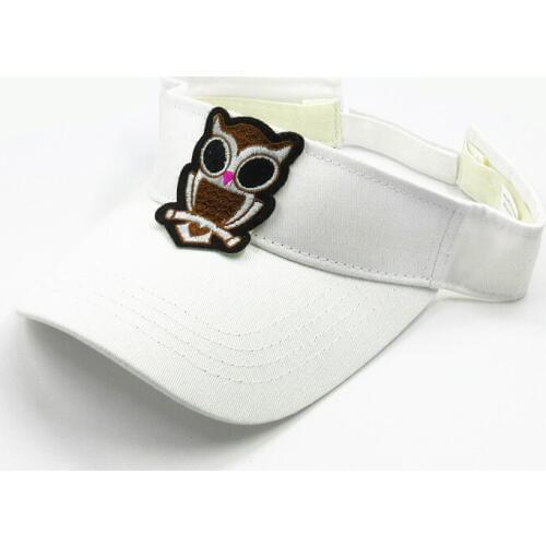 LDSLYJR Owl animal embroidery cotton Visors Baseball Cap Adjustable Snapback cap for men and women 163
