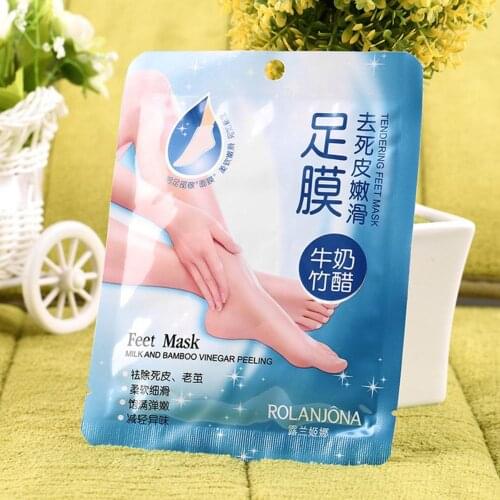 Heel foot care mask dead skin remover foot mask exfoliating mask exfoliating pedicure baby foot mask 2pcs=1Pair