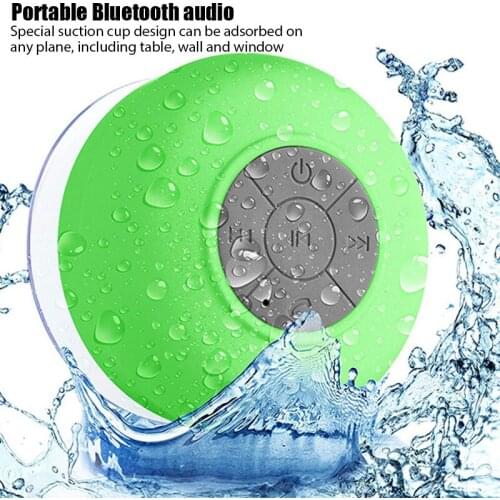 Mini Bluetooth Speaker Wireless Waterproof Shower Speakers for Phone PC Bluetooth Hand Free Car Speaker Loudspeaker