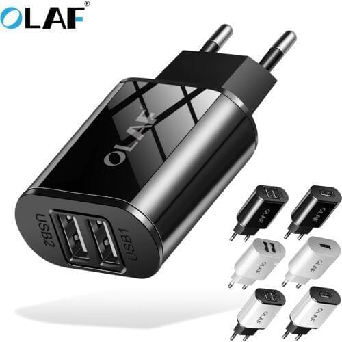 Olaf USB Charger Fast Charge for iPhone X 8 7 iPad Fast Wall Charger for Samsung S9 S8 Xiaomi mi 8 6 Huawei Mobile Phone Charger