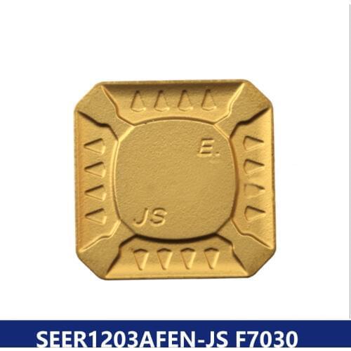 Original MITSUBISHI SEER1203AFEN-JS F7030 SEER 1203 SEER1203 AFEN 10pcs Carbide Inserts Milling Cutter Lathe Tools Turning Tool