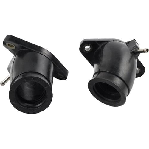 2PCS Carb Intake Carburetor Interface Air Joint Boot Connector Adapter for Yamaha V-STAR XVS650 CUSTOM CLASSIC SILVERADO