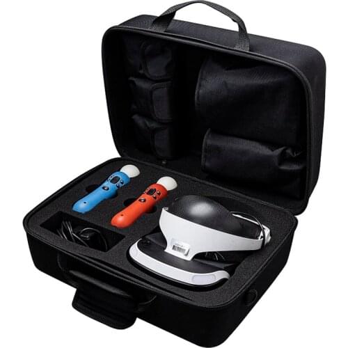 Portable Hard EVA Bags Protect Cover Storage Box Carrying Case Pouch for Sony PlayStation VR 2 PS4 VR 2 and Accessories