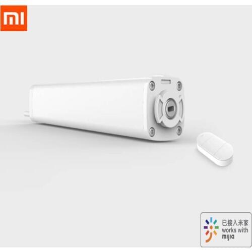 New Xiaomi Smart Curtain Electric Motor Bluetooth Gateway Version L1 App Voice Remote Control Silent Operation For Home Use
